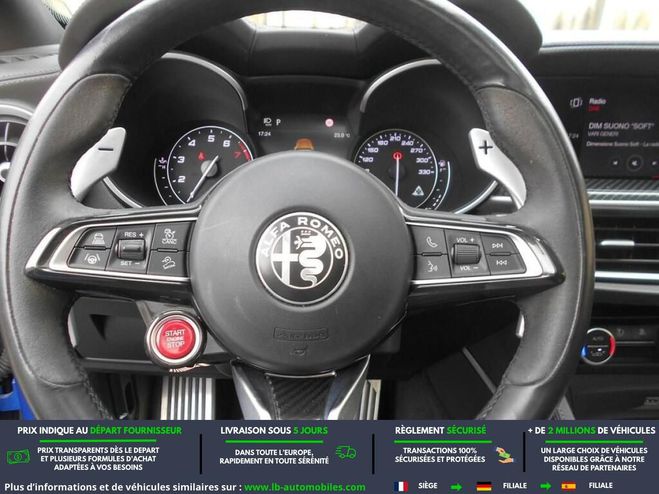 Alfa romeo Stelvio 2.9 V6 510ch BVA Bleu de 2020