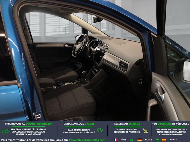 Volkswagen Touran 1.6 TDI 115 BVA 7pl Bleu M�tallique de 2020