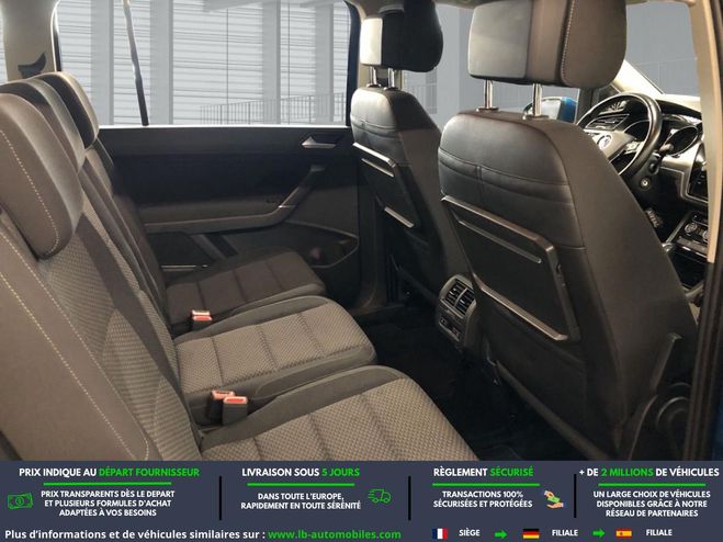 Volkswagen Touran 1.6 TDI 115 BVA 7pl Bleu M�tallique de 2020