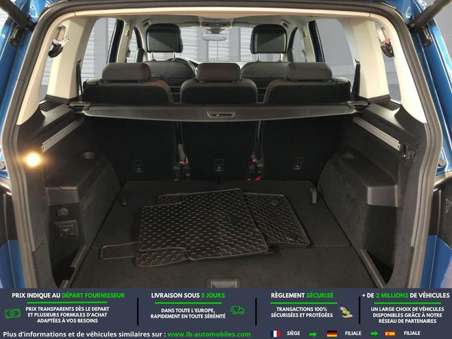 Volkswagen Touran 1.6 TDI 115 BVA 7pl Bleu M�tallique de 2020