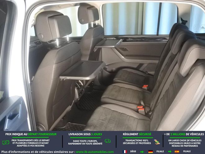 Volkswagen Touran 150  5pl Blanc Mate de 2018