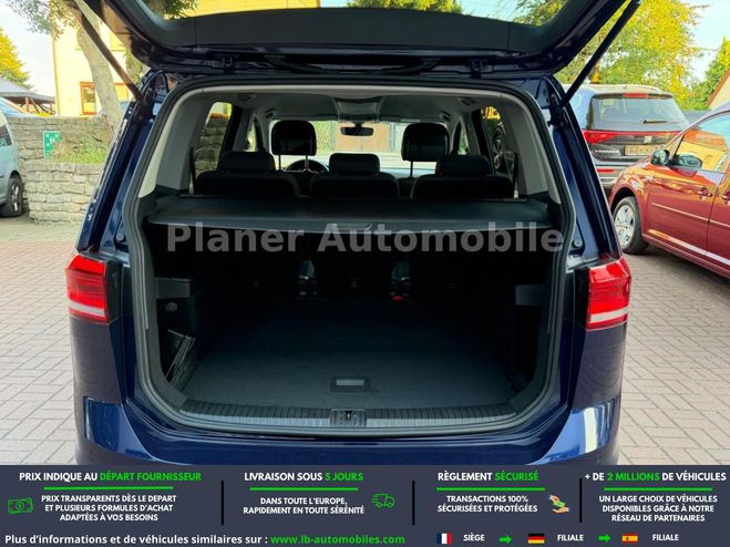 Volkswagen Touran 150  BVA 5pl Bleu M�tallique de 2017