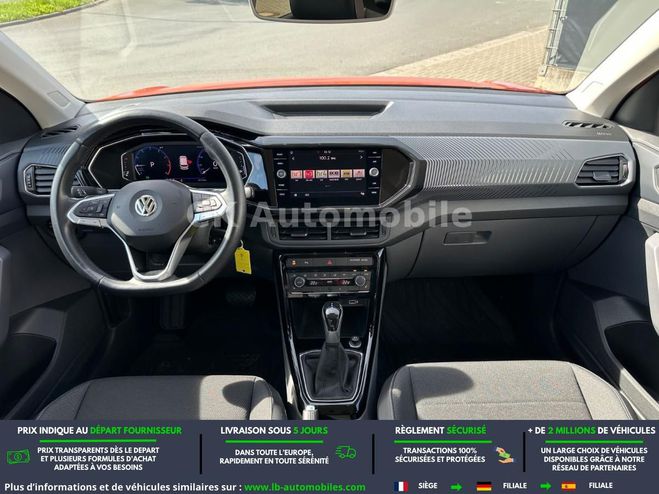 Volkswagen T Cross 1.0 TSI 115 Start/Stop BVA Orange M�tallique de 2019