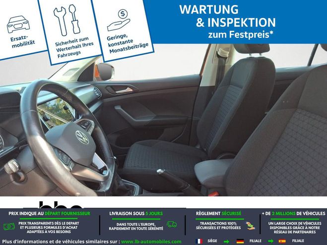 Volkswagen T Cross 1.0 TSI 110 Start/Stop BVM Orange M�tallique de 2021