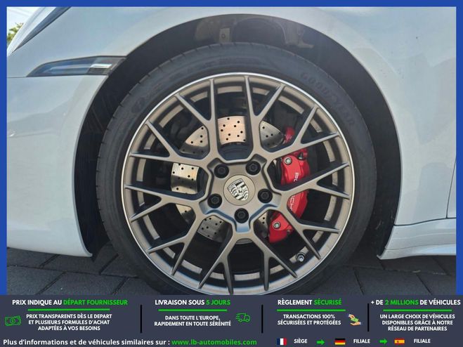 Porsche 911 4S  3.0i 450 PDK Blanc M�tallique de 2019