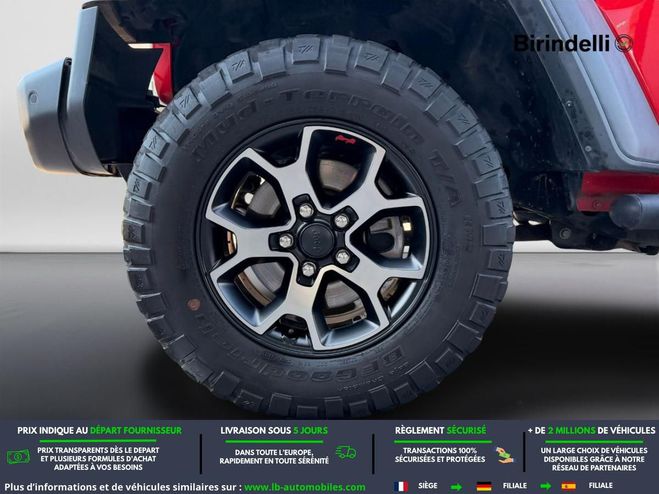Jeep Wrangler 2.8 CRD 200 - BVA 3 Portes Rouge de 2018
