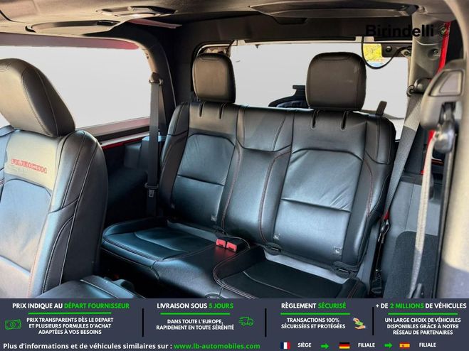 Jeep Wrangler 2.8 CRD 200 - BVA 3 Portes Rouge de 2018