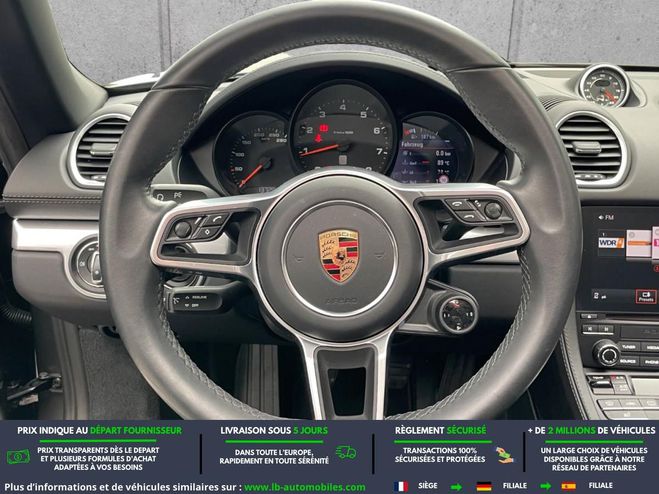 Porsche Boxster T 2.0i 300 ch Gris M�tallique de 2017