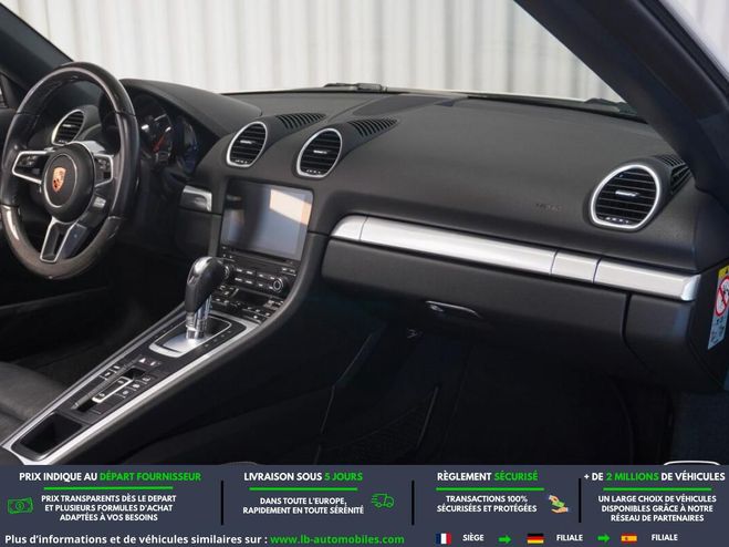 Porsche Boxster T 2.0i 300 ch PDK Gris M�tallique de 2018