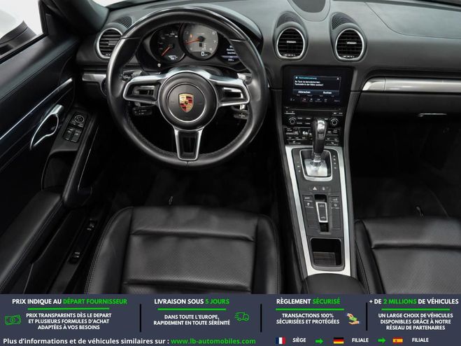 Porsche Boxster S 2.5i 350 ch PDK Blanc de 2018