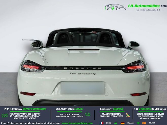 Porsche Boxster S 2.5i 350 ch PDK Blanc de 2018
