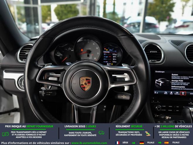 Porsche Boxster S 2.5i 350 ch PDK Blanc de 2018