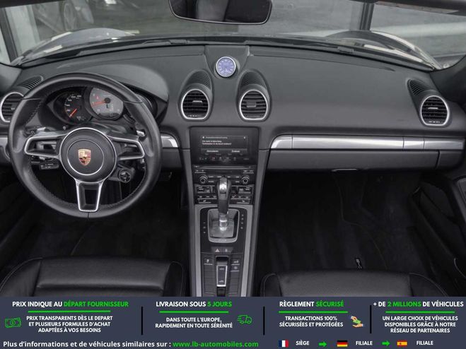 Porsche Boxster S 2.5i 350 ch PDK Noir M�tallique de 2016