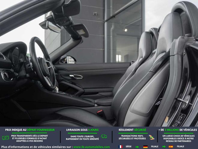 Porsche Boxster S 2.5i 350 ch PDK Noir M�tallique de 2016