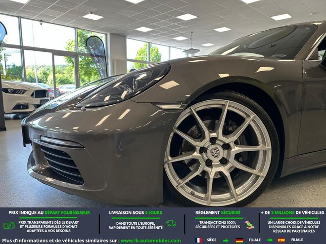 Porsche Cayman T 2.0i 300 ch PDK Gris M�tallique de 2017