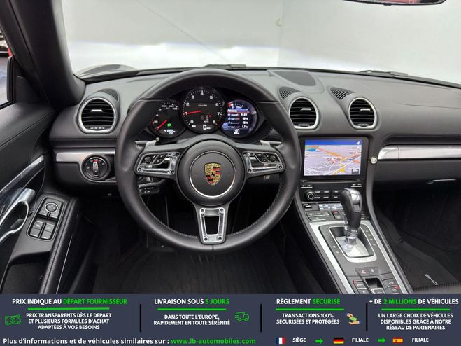 Porsche Boxster T 2.0i 300 ch PDK Gris M�tallique de 2016