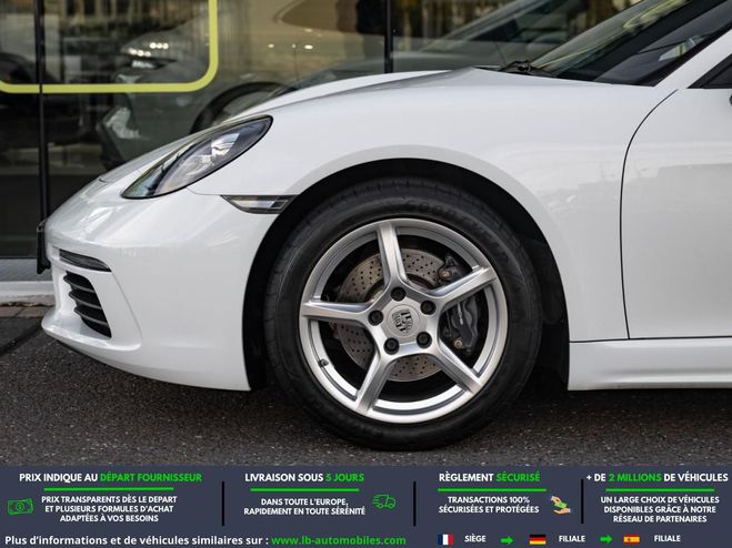 Porsche Boxster T 2.0i 300 ch Blanc de 2017