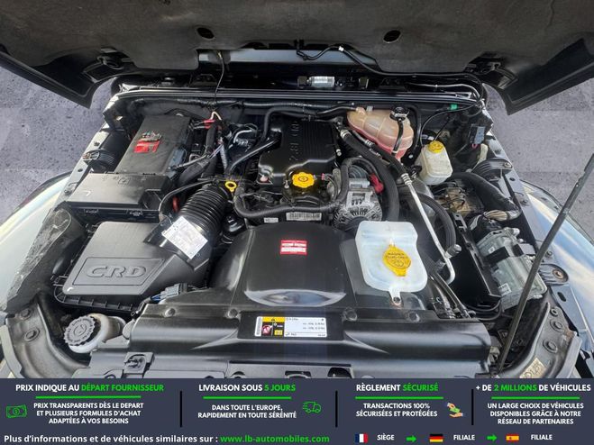 Jeep Wrangler 2.8 CRD 200 - BVA 5 Portes Noir M�tallique de 2012