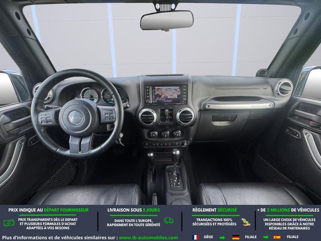 Jeep Wrangler 2.8 CRD 200 - BVA 5 Portes Noir M�tallique de 2012