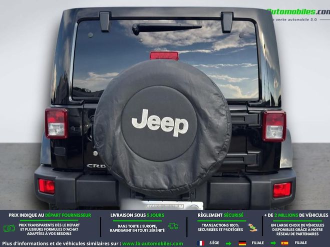 Jeep Wrangler 2.8 CRD 200 - BVA 5 Portes Noir M�tallique de 2012