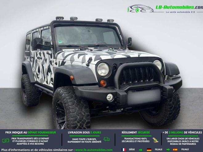 Jeep Wrangler 2.8 CRD 200 - BVA 5 Portes Blanc M�tallique de 2014