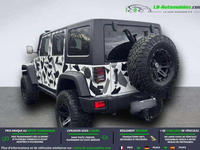 Jeep Wrangler 2.8 CRD 200 - BVA 5 Portes Blanc M�tallique de 2014