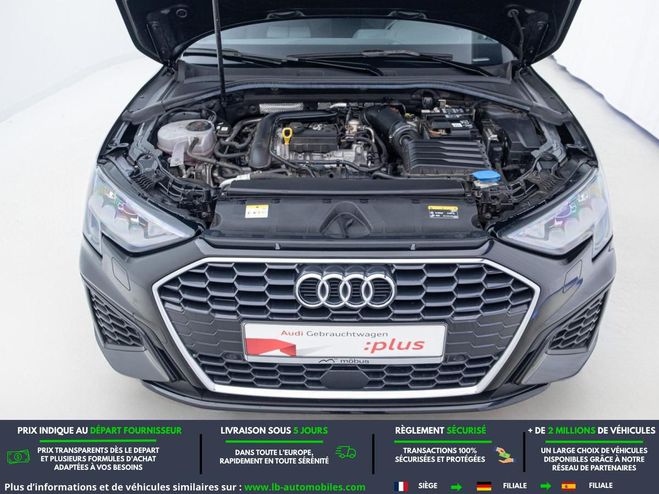 Audi A3 30 TFSI  110 BVA Noir M�tallique de 2021