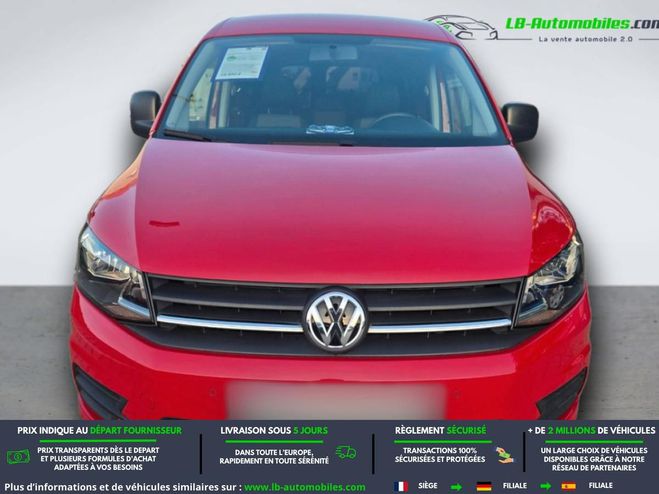 Volkswagen Caddy 2.0 TDI 102 BVA Rouge de 2015