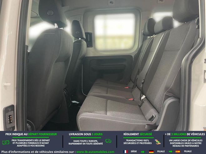 Volkswagen Caddy 2.0 TDI 102 BVA Blanc de 2020