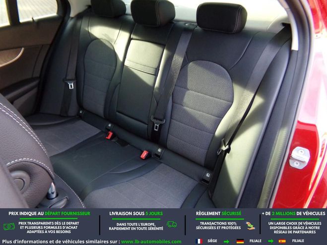 Mercedes Classe C 200 BVA Rouge M�tallique de 2018