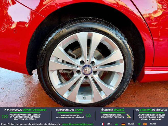 Mercedes Classe B 180 BVM Rouge M�tallique de 2016