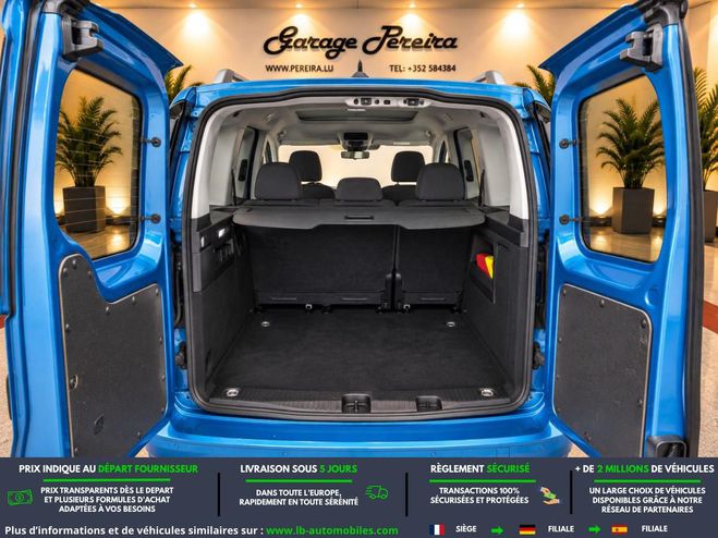 Volkswagen Caddy 1.5 TSI 114 BVA Bleu M�tallique de 2021
