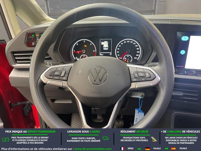 Volkswagen Caddy 2.0 TDI 102 BVM Rouge de 2021