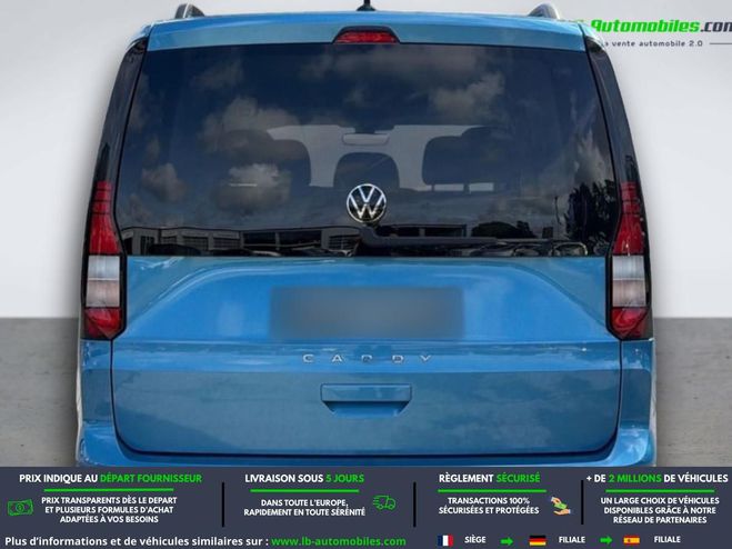 Volkswagen Caddy 2.0 TDI 122 BVA Bleu M�tallique de 2021