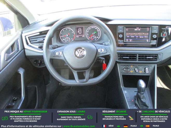 Volkswagen Polo 1.0 TSI 95 S&S BVA Bleu M�tallique de 2018