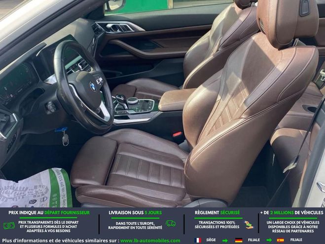 BMW Serie 4 420i 184 ch BVA Blanc de 2021