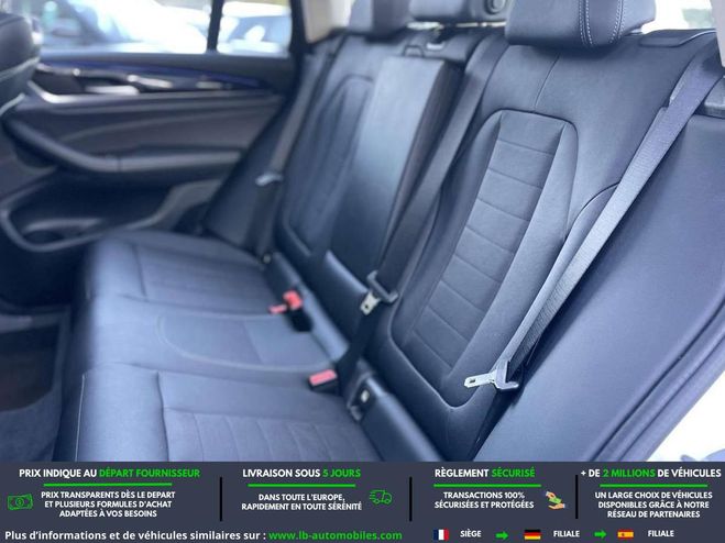 BMW X3 xDrive20d 190ch BVA Blanc de 2018
