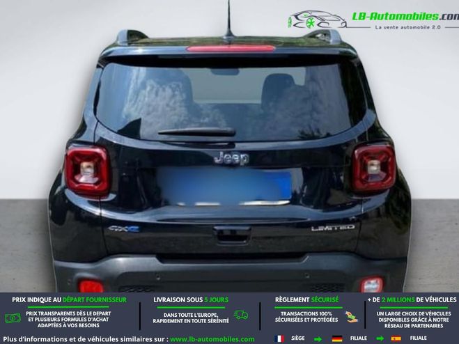 Jeep Renegade 1.3 190 ch PHEV BVA 4xe eAWD Noir de 2021