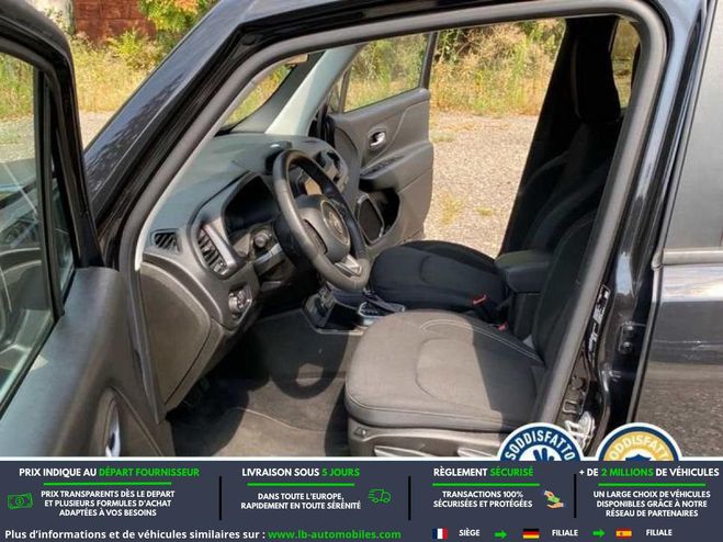 Jeep Renegade 1.3 190 ch PHEV BVA 4xe eAWD Noir de 2021