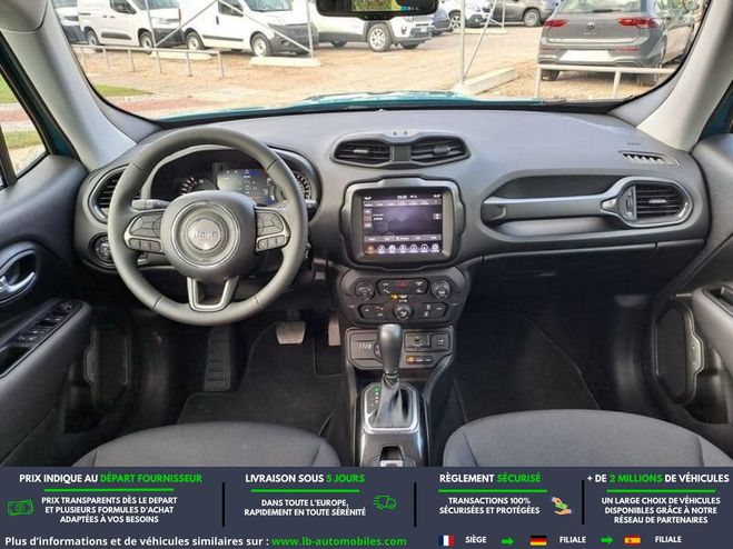 Jeep Renegade 1.3 190 ch PHEV BVA 4xe eAWD Bleu de 2021