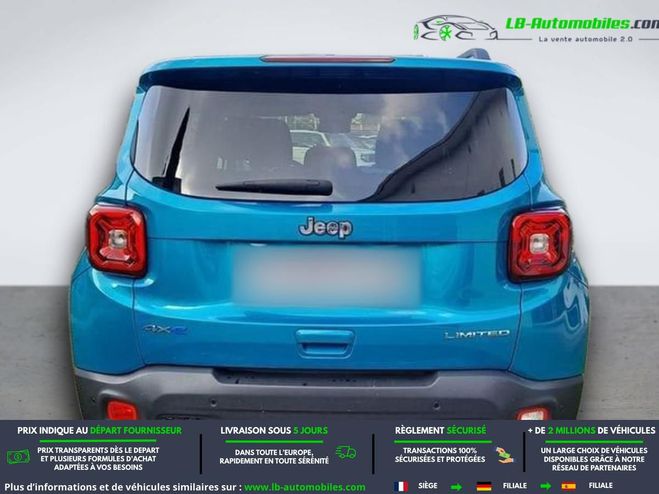 Jeep Renegade 1.3 190 ch PHEV BVA 4xe eAWD Bleu de 2021