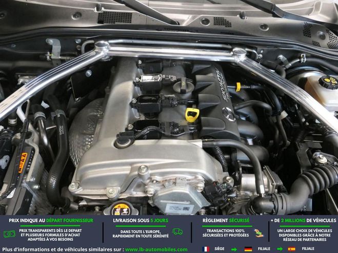 Mazda MX5 2.0L SKYACTIV-G 160 ch BVM Gris M�tallique de 2017