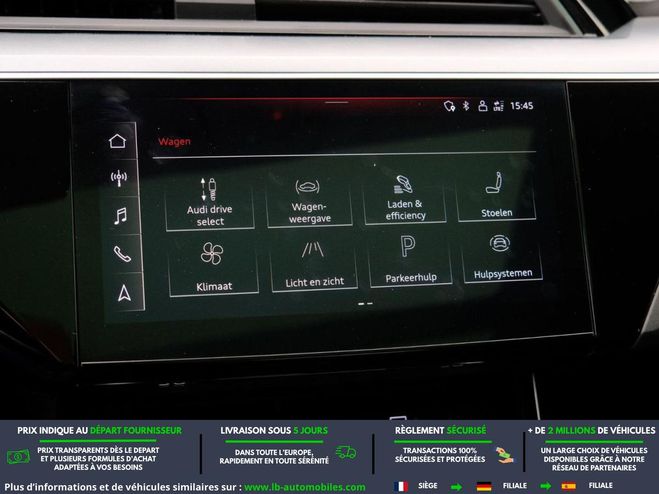 Audi E-Tron 55 quattro 408 ch Gris M�tallique de 2021