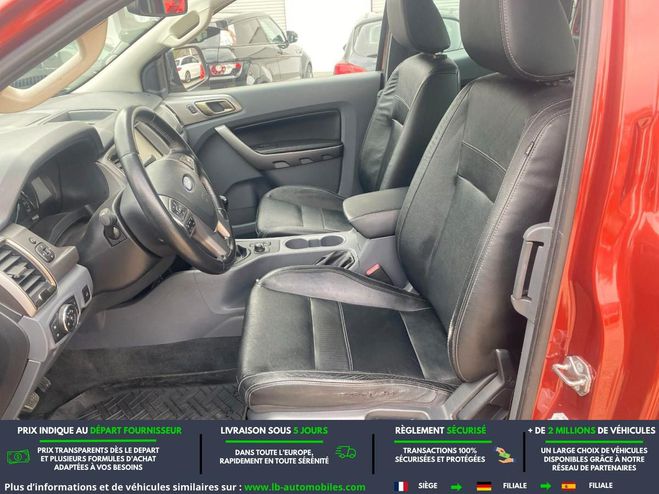 Ford Ranger 3.2 TDCi 200 BVA SUPER CABINE Rouge M�tallique de 2017
