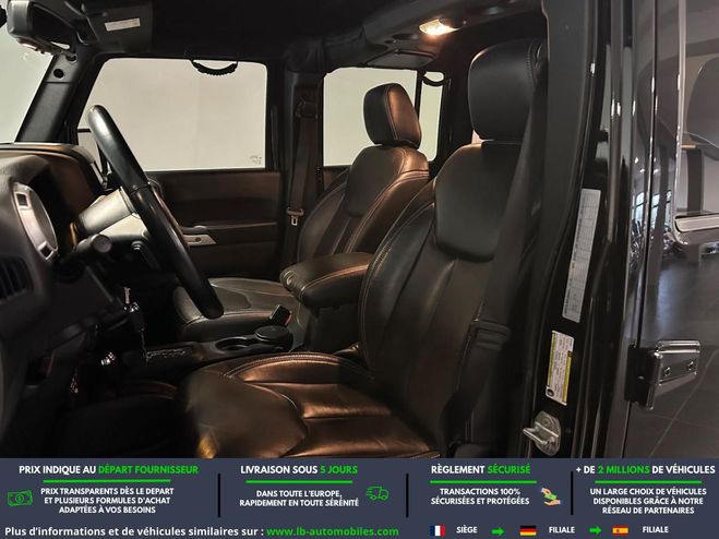 Jeep Wrangler 2.8 CRD 200 - BVA 5 Portes Noir de 2018