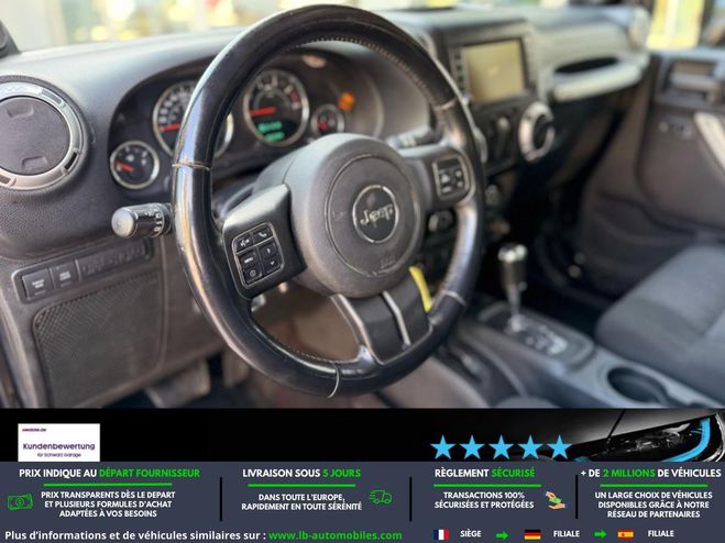 Jeep Wrangler 2.8 CRD 200 - BVA 3 Portes Noir de 2012