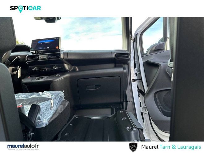 Peugeot Partner E-PARTNER FOURGON M 800 KG 136 CH BATTER White de 2025