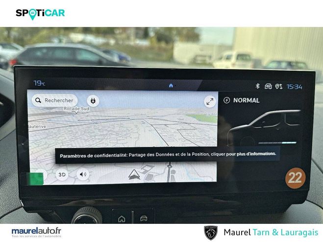 Peugeot Partner E-PARTNER FOURGON M 800 KG 136 CH BATTER White de 2025