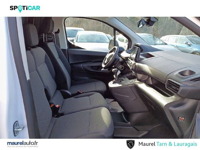 Peugeot Partner PARTNER FOURGON M DIESEL 100 CH MANUELLE White de 2025