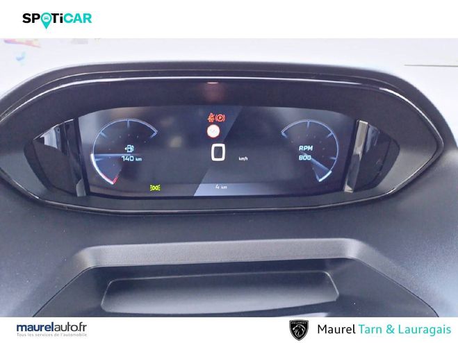 Peugeot Partner PARTNER FOURGON M DIESEL 100 CH MANUELLE White de 2025